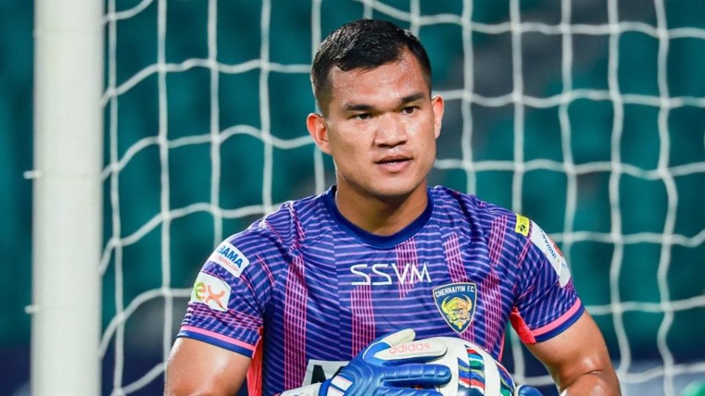 Chennaiyin FC goalkeeper Mohammad Nawaz