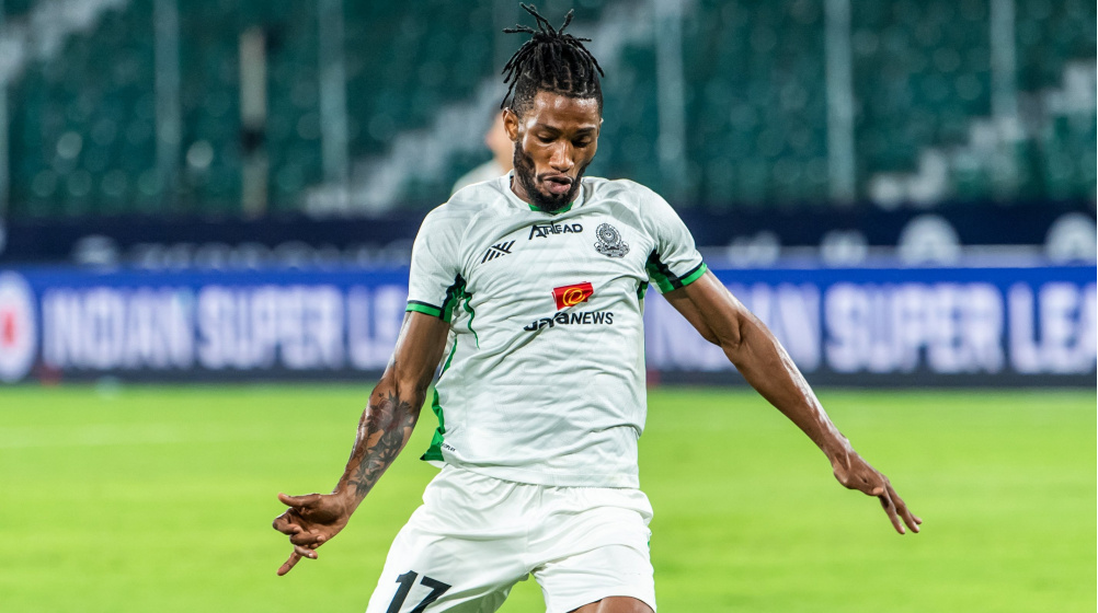 Mohammedan SC striker Cesar Manzoki