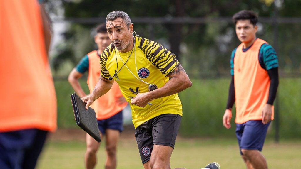 Rajasthan United FC head coach Walter Caprile