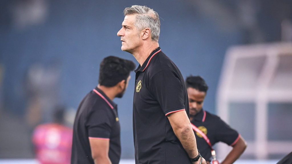 Punjab FC head coach Panagiotis Dilmperis.