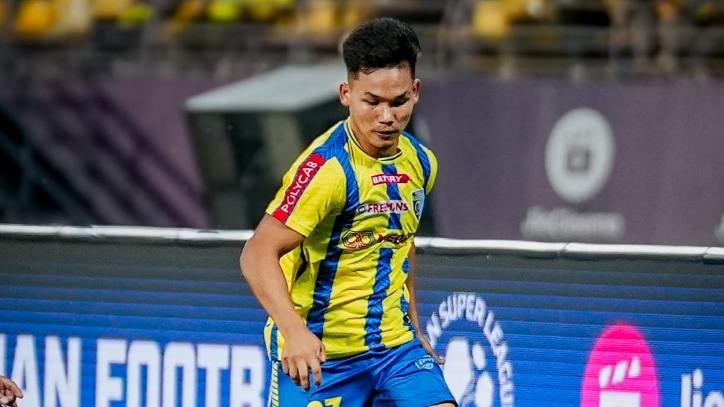Kerala Blasters winger Amawia made his debut for the club against Mohammedan SC.