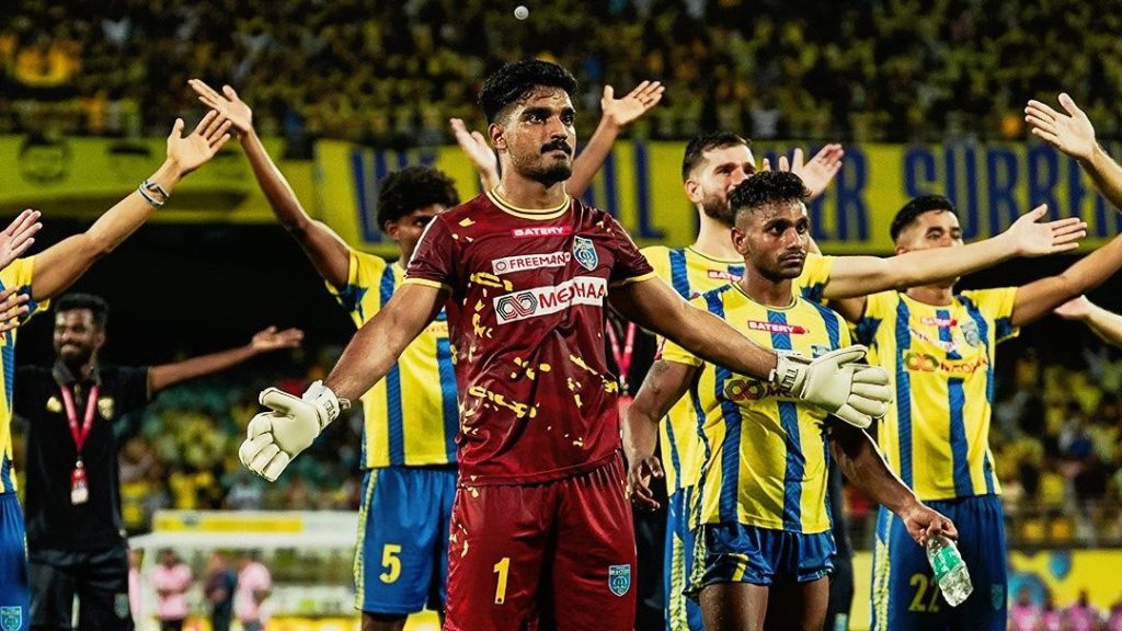 Kerala Blasters FC goalkeeper Sachin Suresh