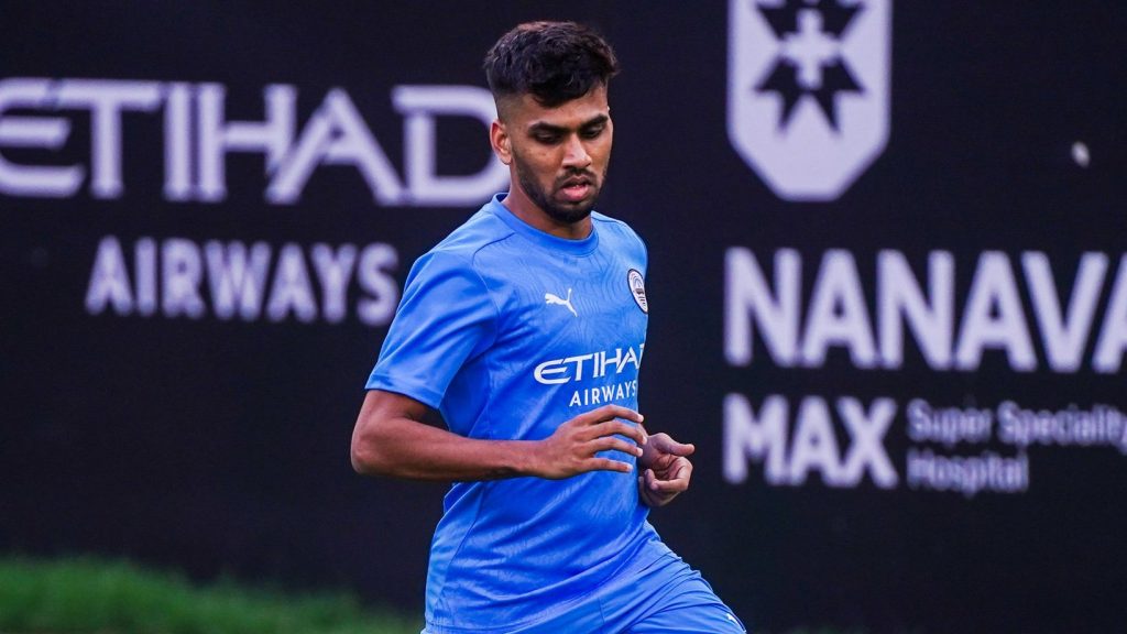 Mumbai City FC midfielder Brandon Fernandes. 