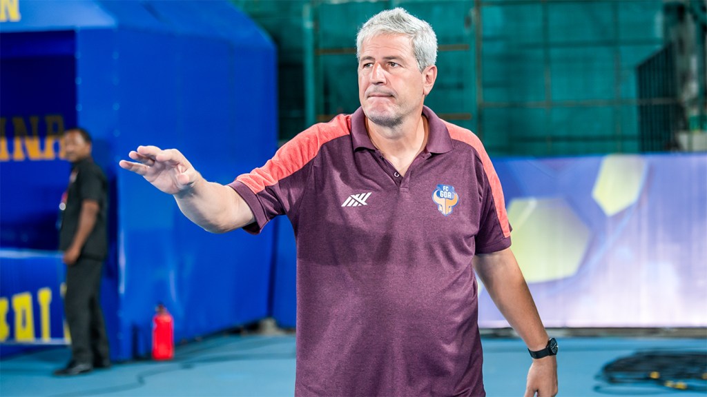 Fc Goa head coach Manolo Marquez---------------------
