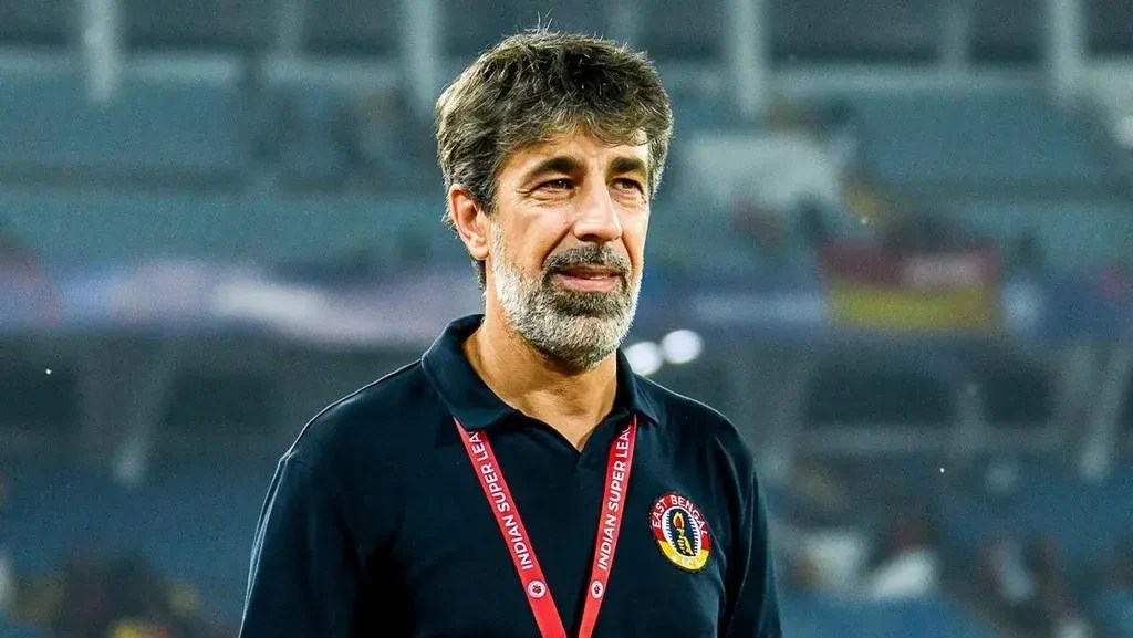East Bengal FC head coach Oscar Bruzon.