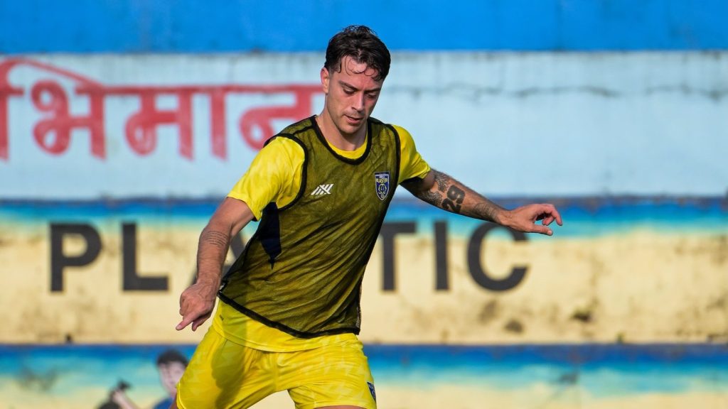 Kerala Blasters' new Spanish CB Juan Rodriguez.