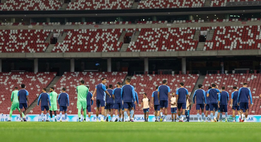 Indian National Team in training in Singapore