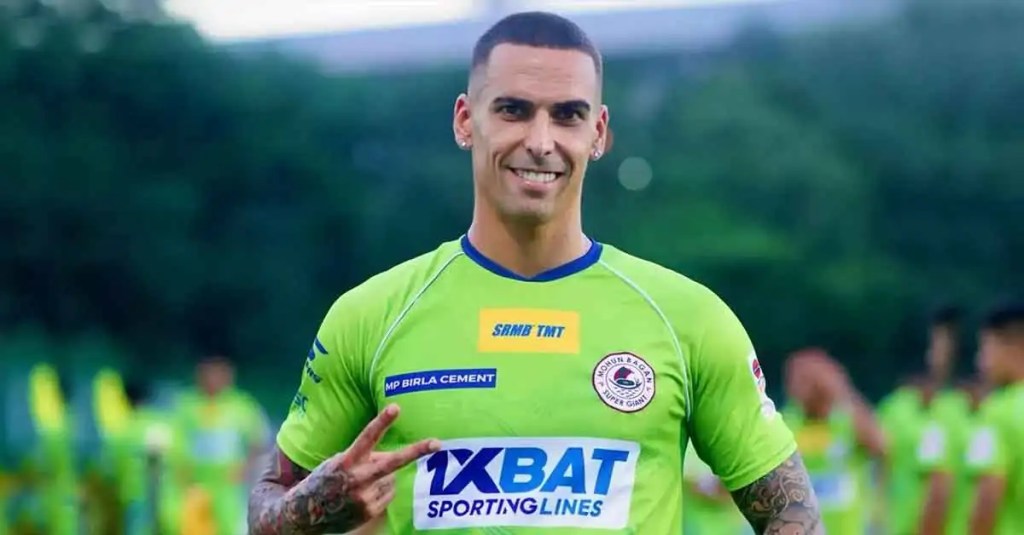 Mohun Bagan defender Alberto Rodriguez