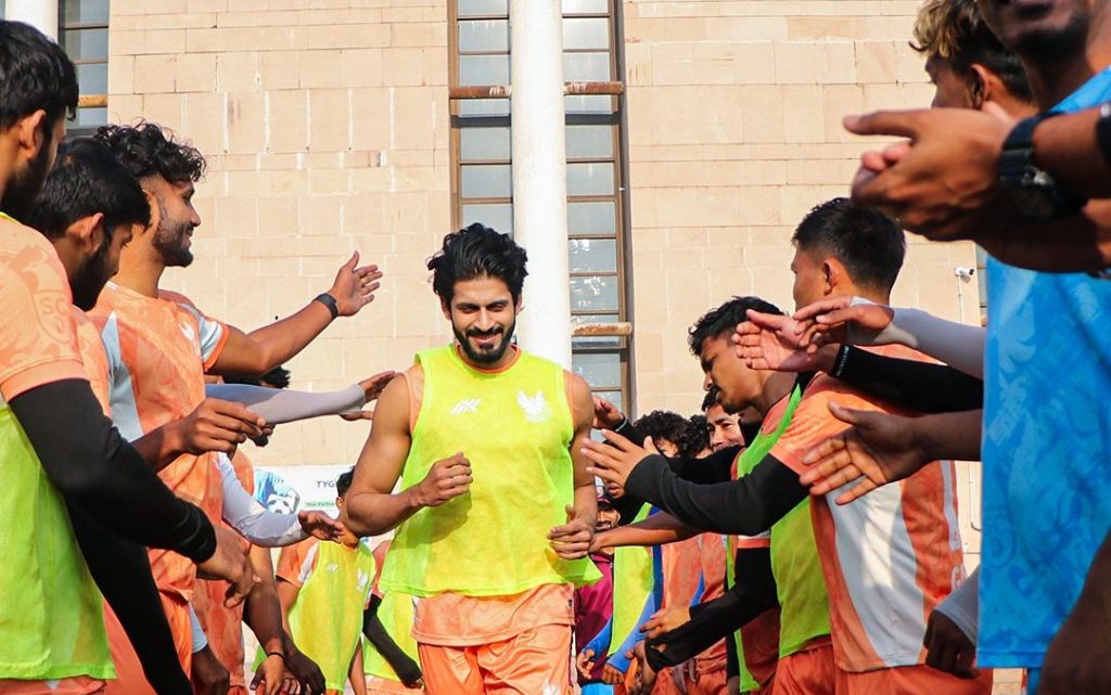 Ashuthosh Mehta in training for SC Delhi