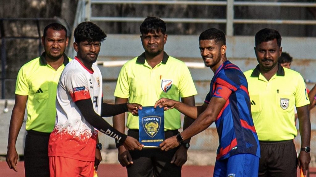 Chennaiyin FC pre-season friendly against Loyola FC