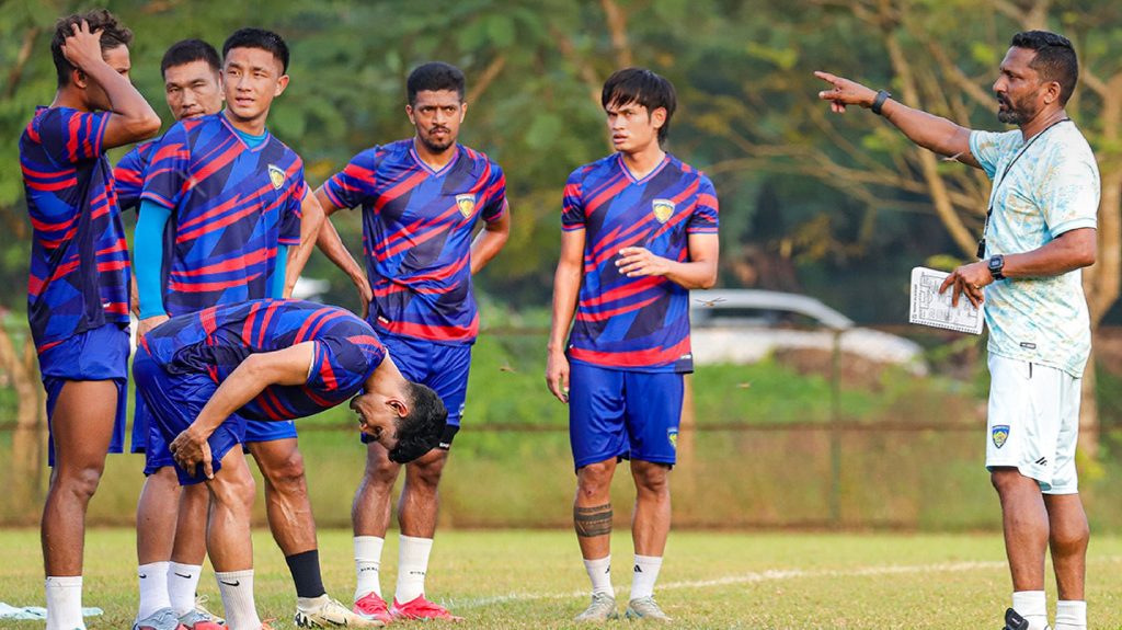 Clifford Miranda and Chennaiyin Players