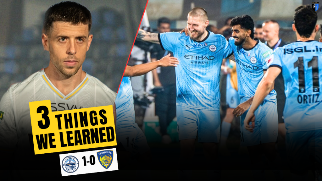 3 Things learnt from Mumbai City FC's 1-0 win over Chennaiyin FC