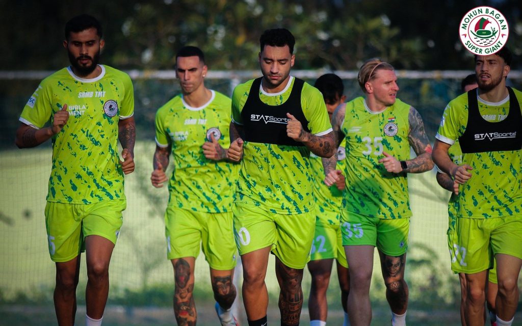 Mohun Bagan SG in training ahead of ISL 2025/26