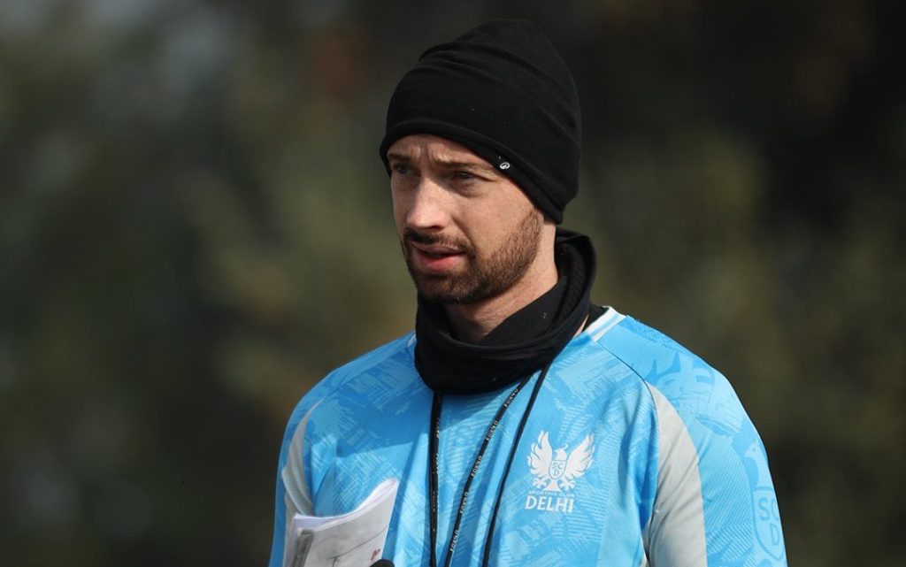 Sporting Club Delhi head coach Tomasz Tchorz