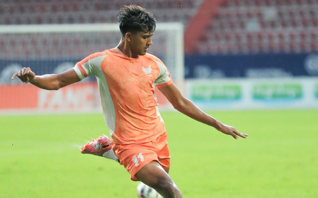 Joseph Sunny in training for SC Delhi