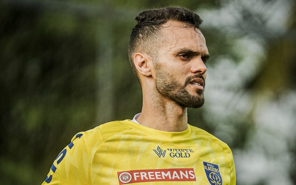 Karim Benaraf in training for Kerala Blasters