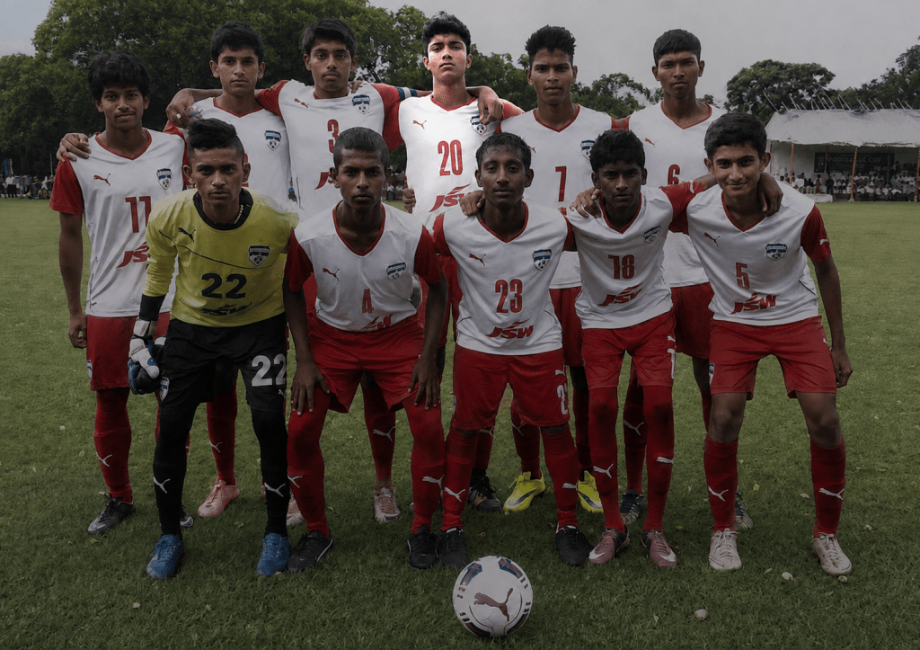 Rudra Ved Moola Indian defender playing for Bengaluru FC