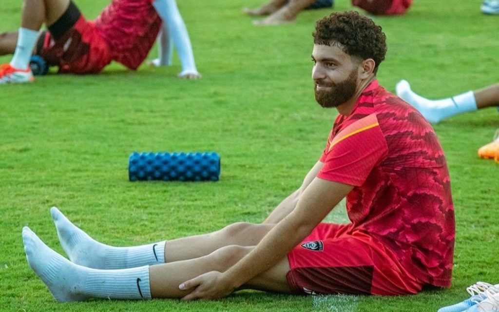 Madih Talal in training for Chennaiyin FC