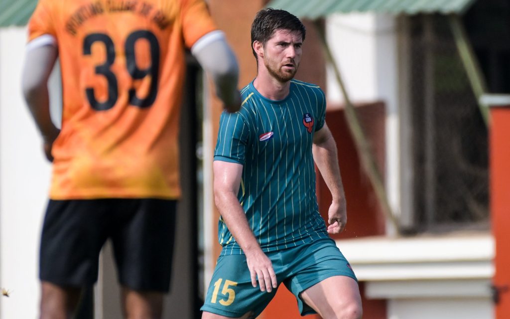 Alex Zalaya in training with FC Goa