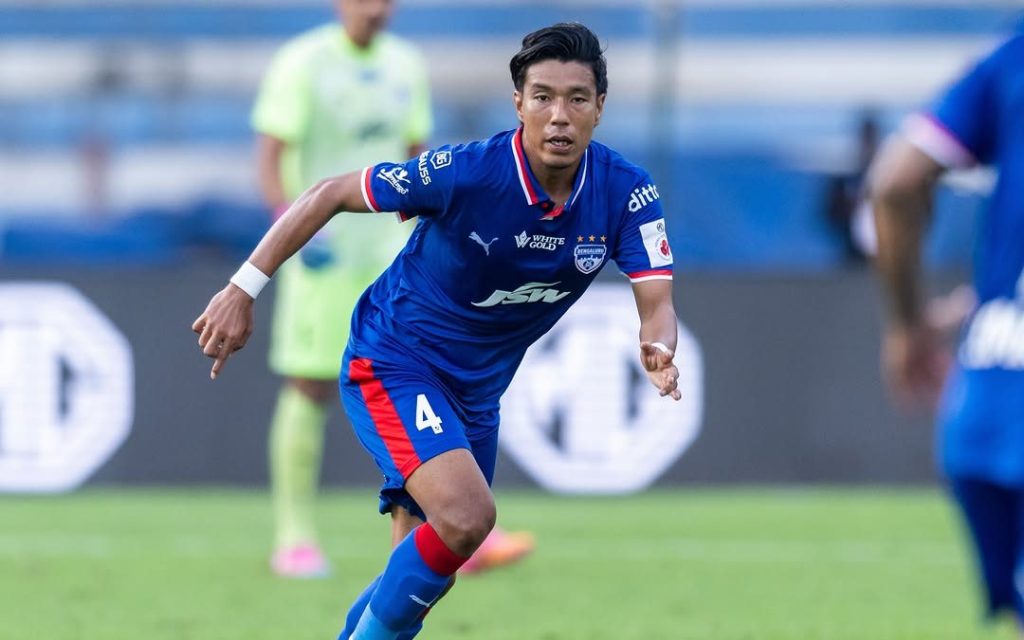 Chinglensana Singh in action for Bengaluru FC in ISL 2026-27
