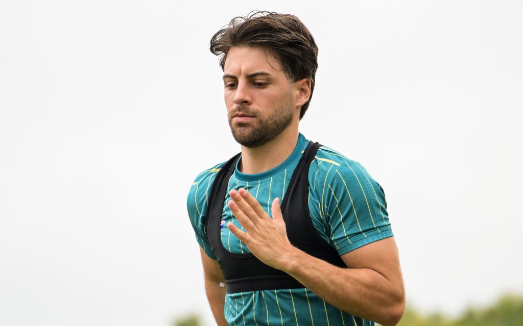 Franchu in training with FC Goa