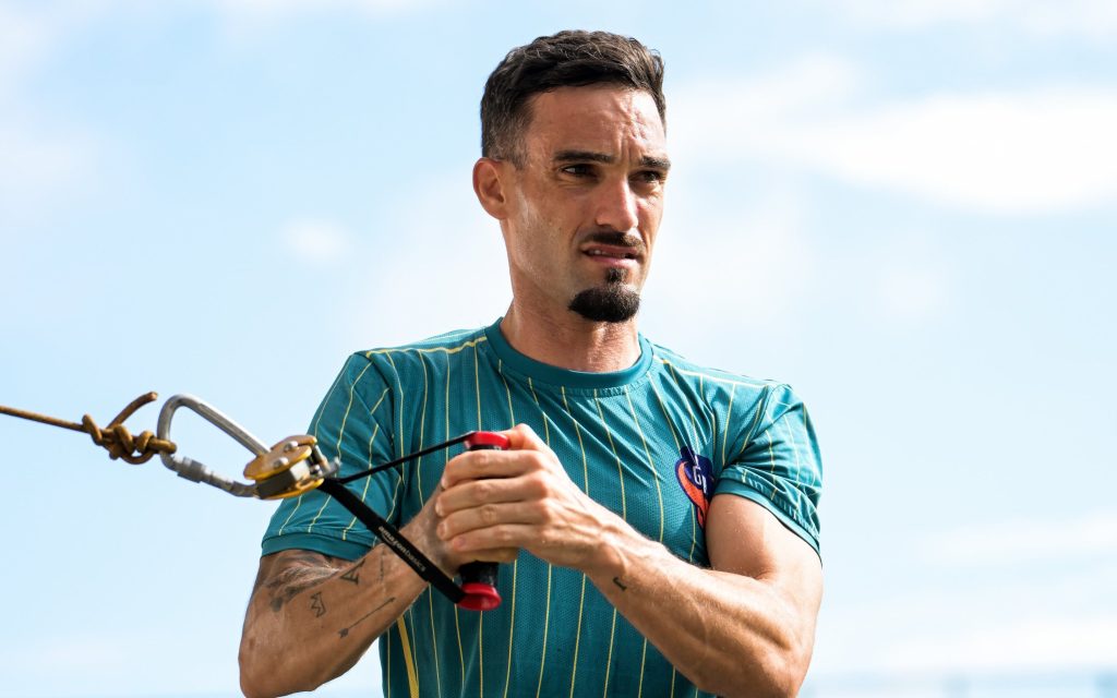 Jorge Ortiz in training with FC Goa