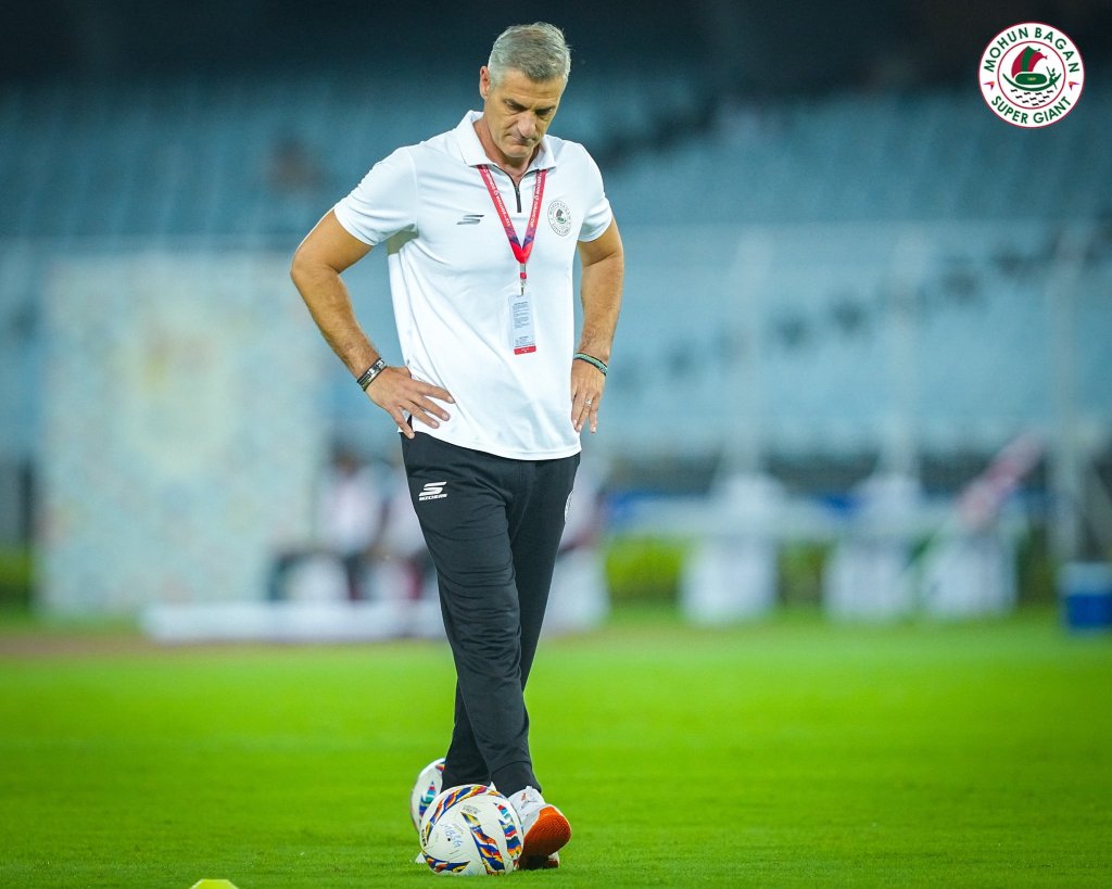 Mohun Bagan SG head coach Panagiotis Dilmperis